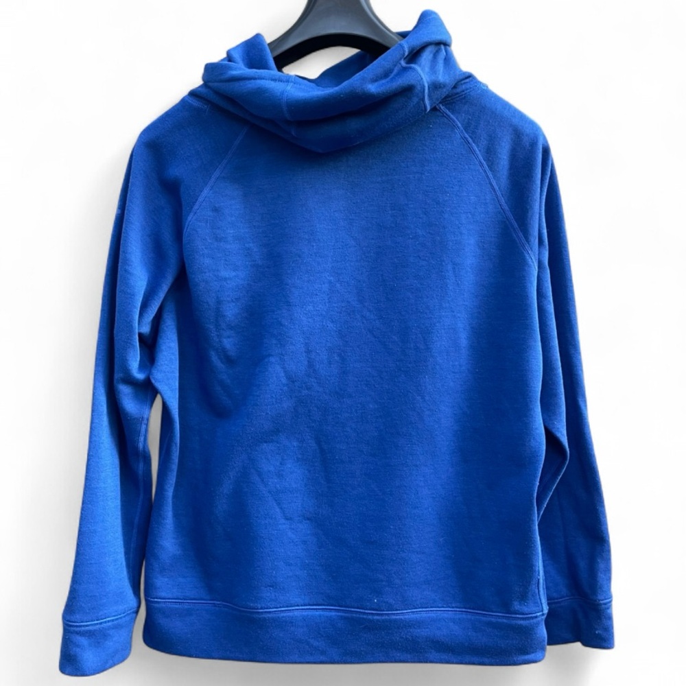 Nike Dri-FIT Pullover Cowl Neck Royal Blue Mens Size M Athletic Sweatshirt - Picture 4 of 4